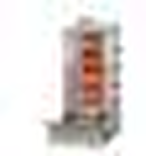 Gyros, kebab gazowy, 4 strefy grzewcze, wsad 70 kg, 14 kW, dolny napęd 11,5 W, 629x760x1040 mm | POTIS, F GD4/gaz ziemny