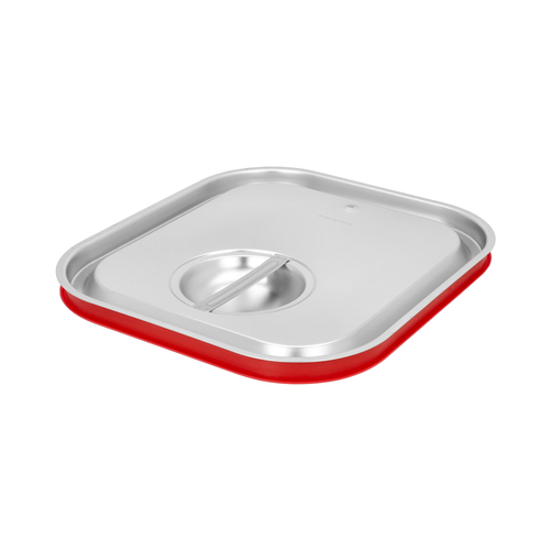 Pokrywa GN 2/3 z uszczelką silikonową ze stali nierdzewnej | TECHNICA, Platinum Line